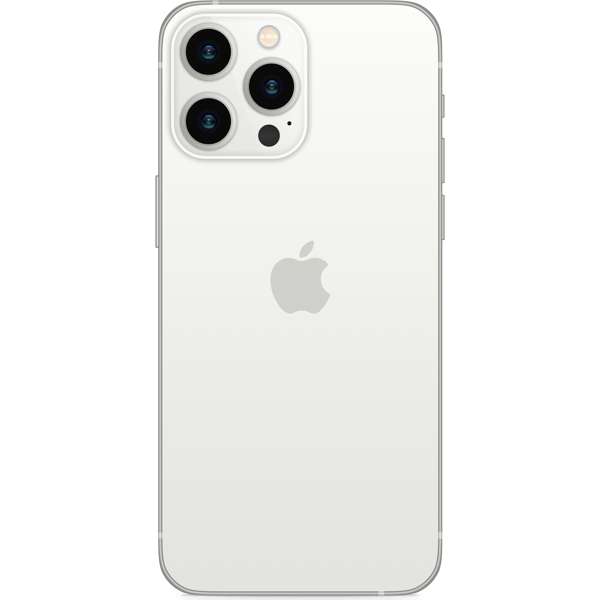 iPhone 13 Pro Max 256GB Silver - Immagine retro