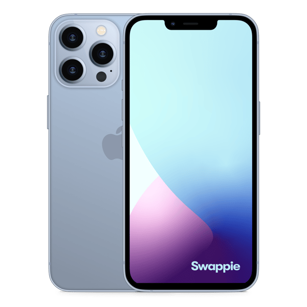 iPhone 13 Pro 128GB Sierra Blue Imagem frontal e traseira