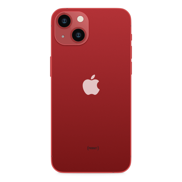 iPhone 13 128GB Red - Obrázek zadní strany