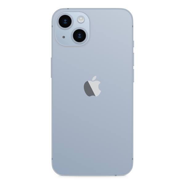 iPhone 14 256GB Blue - Obrázek zadní strany