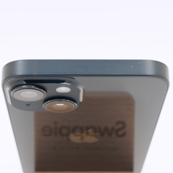 Excellent condition, top edge — the top of the frame of a typical phone at this grade