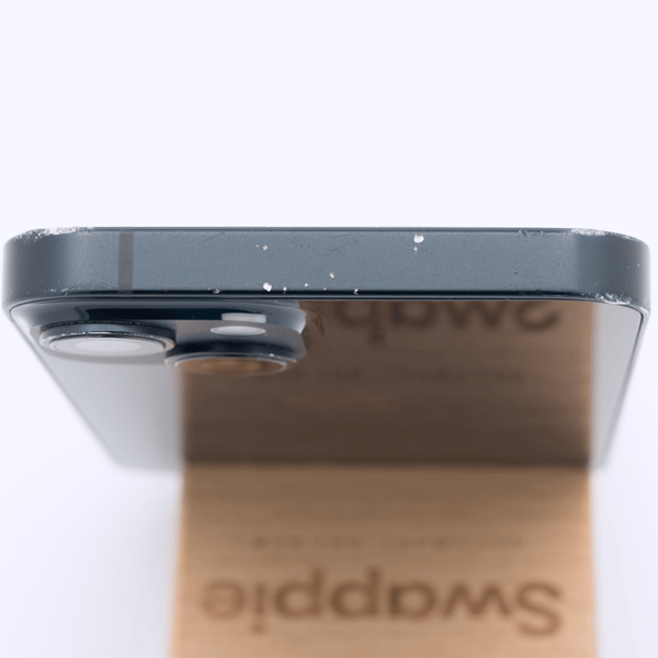 Very Good condition, top edge — the top of the frame of a typical phone at this grade