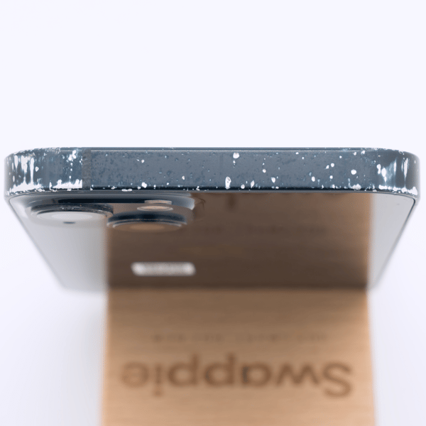 Fair condition, top edge — the top of the frame of a typical phone at this grade