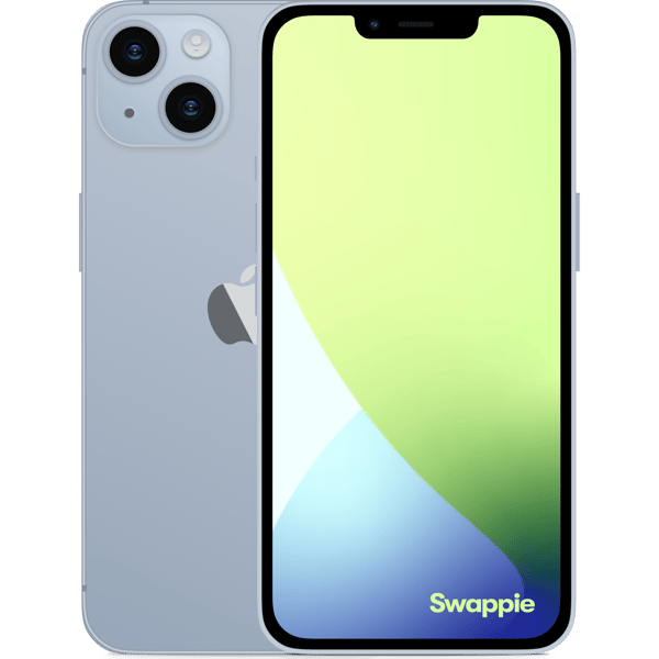 iPhone 14 Plus 128GB Blue - Etu- ja takakuva