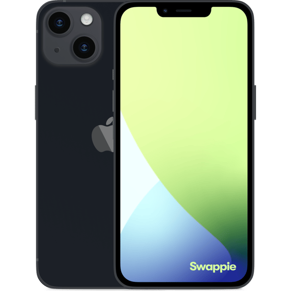 iPhone 14 Plus 128GB Midnight Imagem frontal e traseira