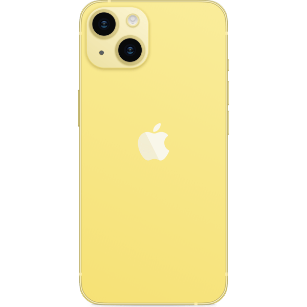 iPhone 14 Plus 128GB Yellow - Image arrière