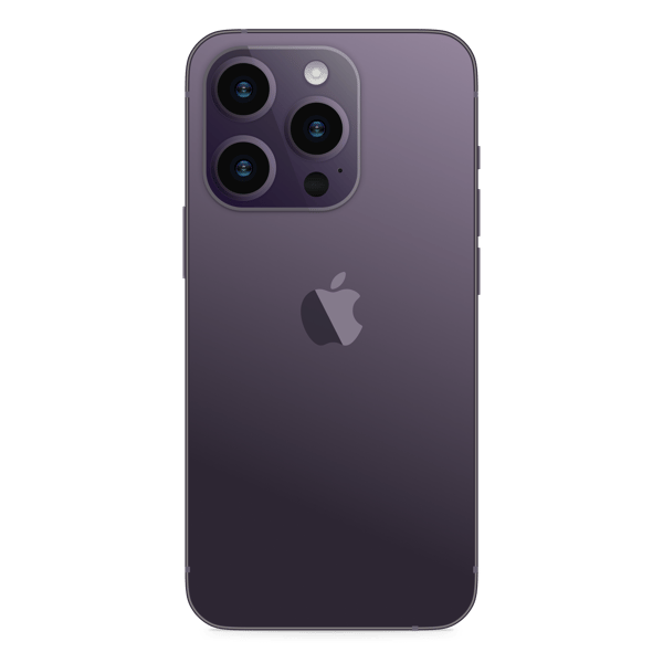 iPhone 14 Pro 256GB Deep Purple - Achterkant
