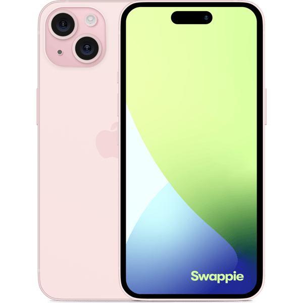 iPhone 15 Plus 128GB Pink - Front and back image