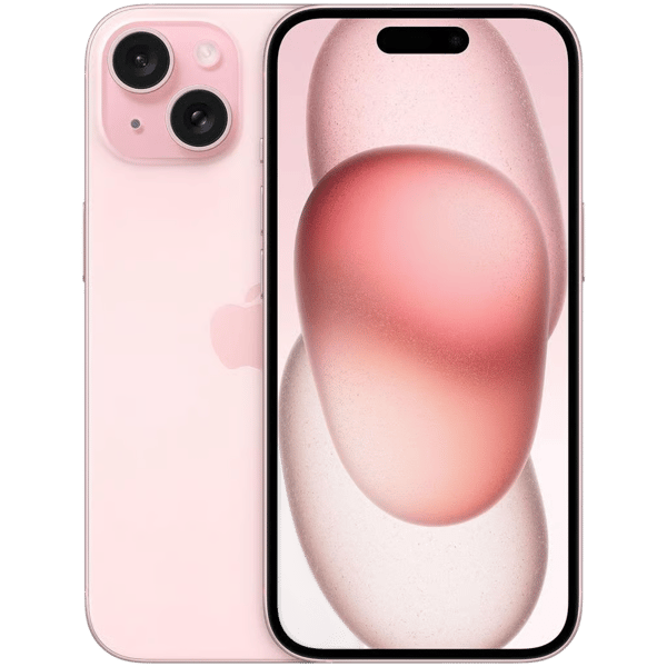 iPhone 15 Plus 128GB Pink - Front and back image