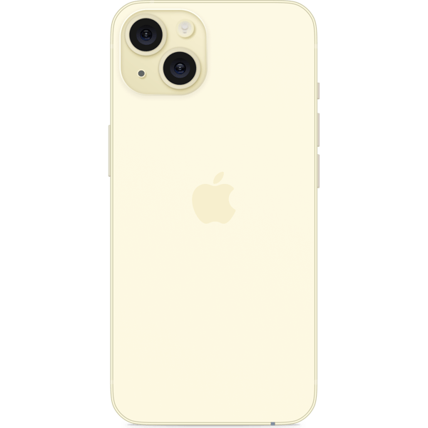 iPhone 15 Plus 256GB Yellow - Back image