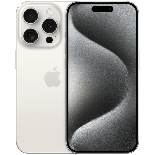 iPhone 15 Pro Max 512GB White Titanium -Fronte e retro