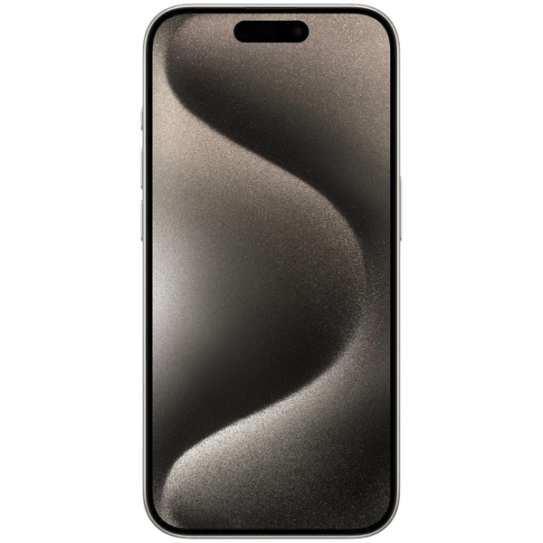 iPhone 15 Pro 256GB Natural Titanium - Front image