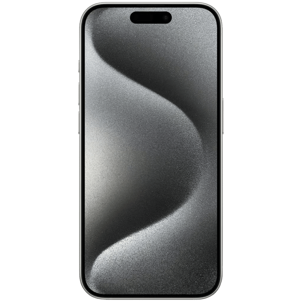 iPhone 15 Pro 128GB White Titanium - Front image