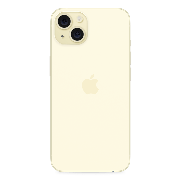 iPhone 15 256GB Yellow - Back image