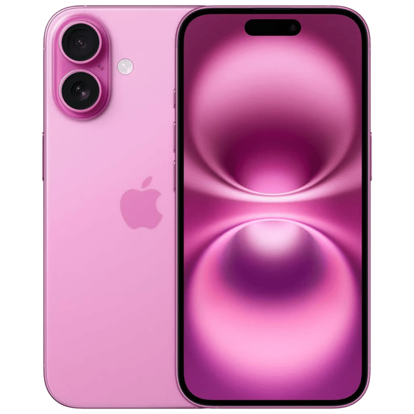 iPhone 16 128GB Pink - Front and back image