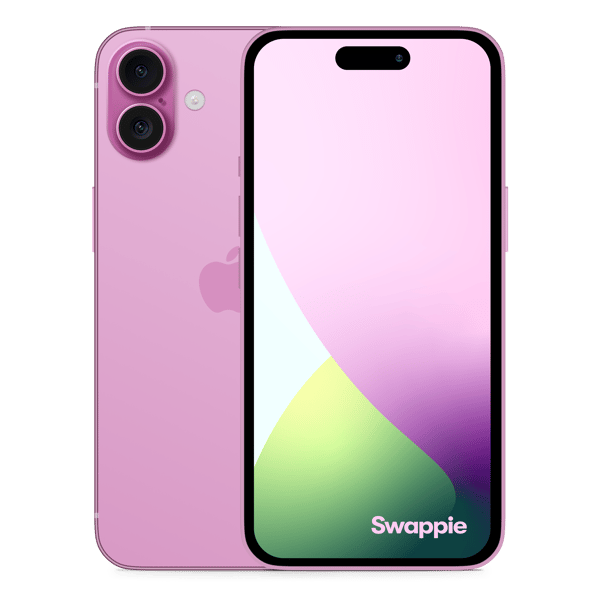 iPhone 16 256GB Pink - Bak och fram bild