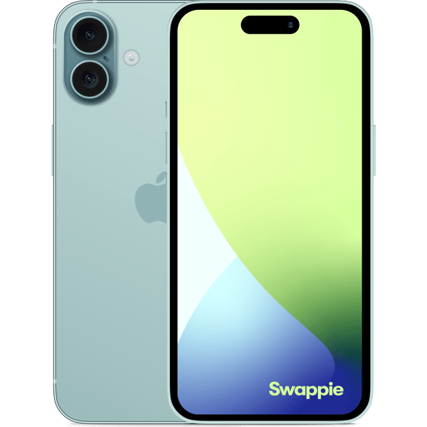 iPhone 16 Plus 128GB Teal - Etu- ja takakuva