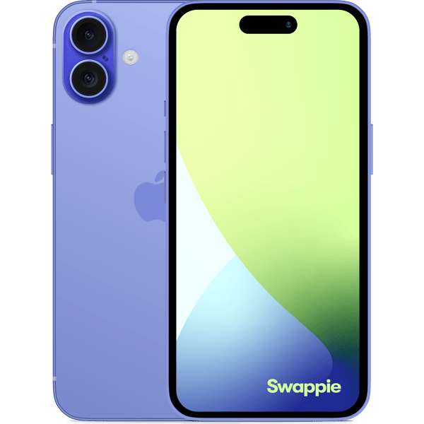 iPhone 16 Plus 128GB Ultramarine - Imagen frontal y trasera