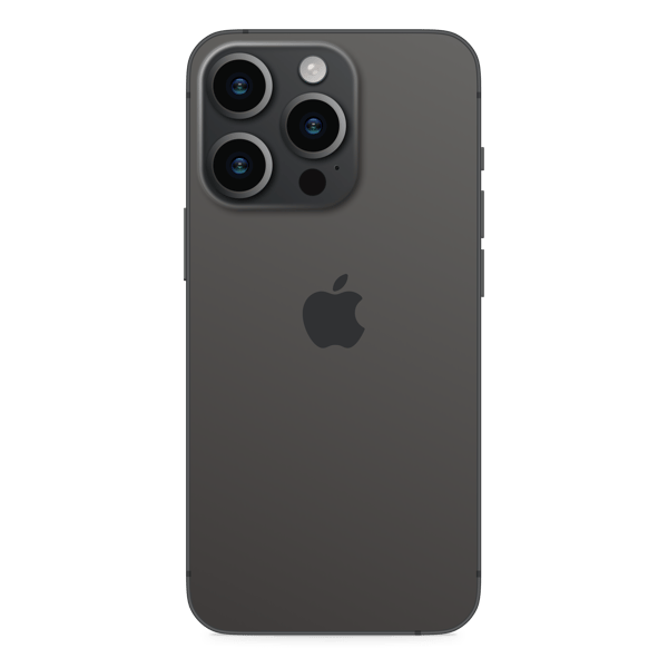 iPhone 16 Pro 256GB Black Titanium - Imagen trasera