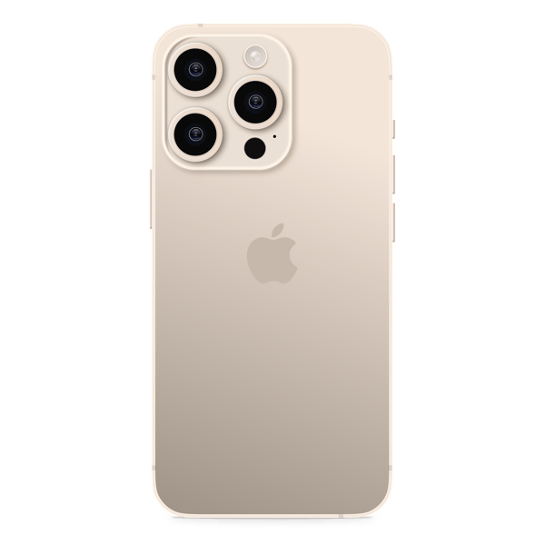 iPhone 16 Pro 128GB Desert Titanium - Back image