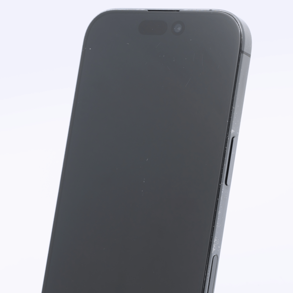 Fair condition, screen view — the display and its surround of a typical phone at this grade