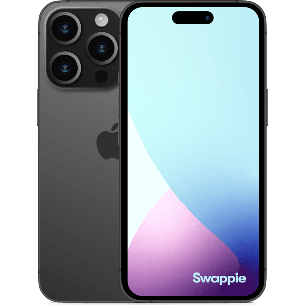 iPhone 16 Pro Max 256GB Black Titanium - Front and back image