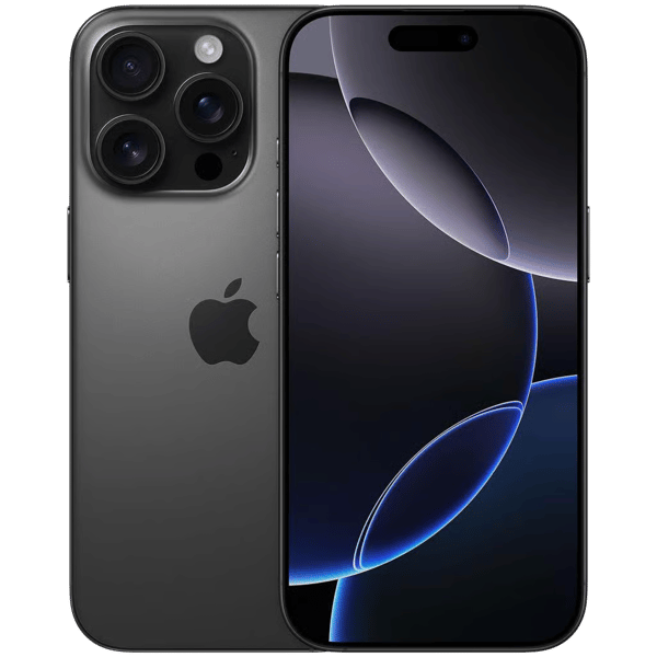 iPhone 16 Pro Max 512GB Black Titanium - Vorder- und Rückseite