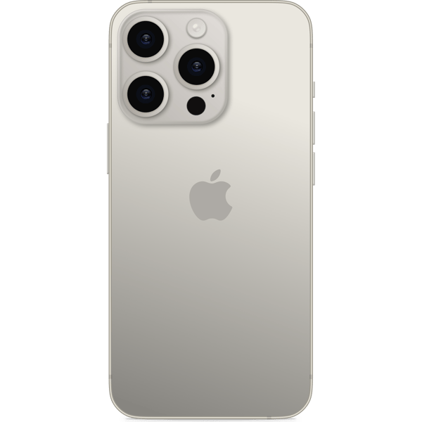 iPhone 16 Pro Max 512GB Natural Titanium - Back image