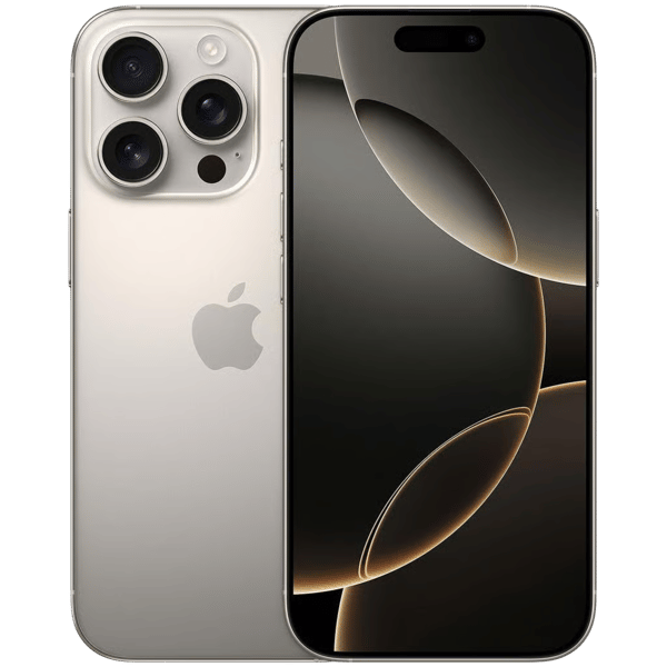 iPhone 16 Pro Max 256GB Natural Titanium - Fotografie přední a zadní strany