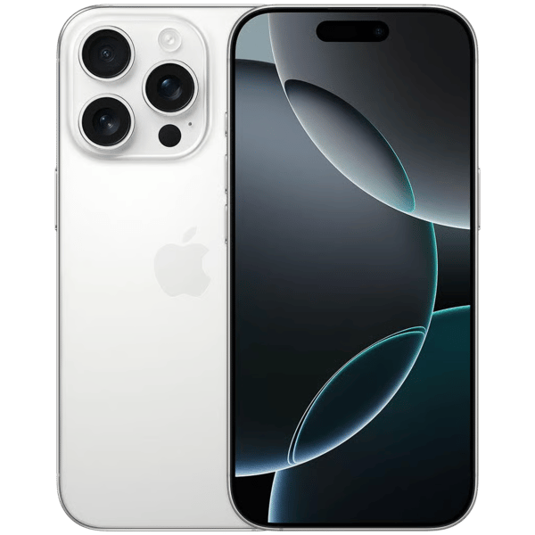 iPhone 16 Pro Max 512GB White Titanium - Vorder- und Rückseite