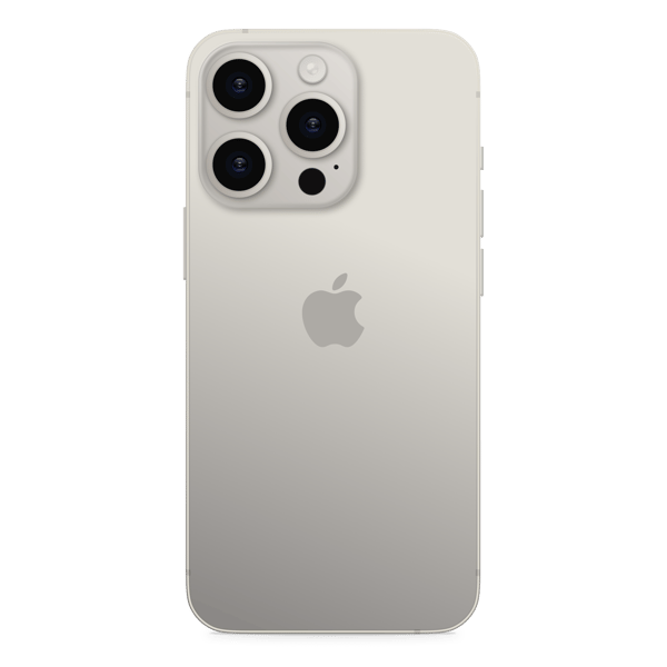 iPhone 16 Pro 256GB Natural Titanium - Back image