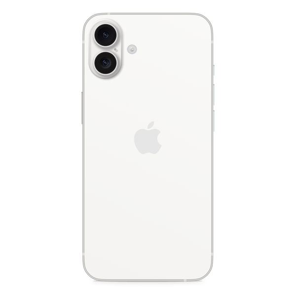 iPhone 16 128GB White - Imagen trasera