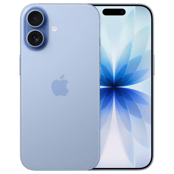 iPhone 17 512GB Mist Blue - Vorder- und Rückseite