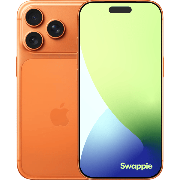 iPhone 17 Pro 256GB Cosmic Orange - Fotografie přední a zadní strany