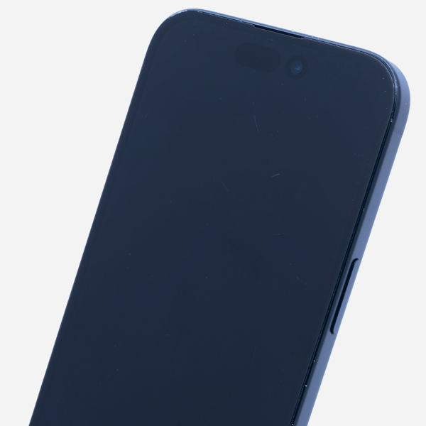 Okay condition, screen view — the display and its surround of a typical phone at this grade