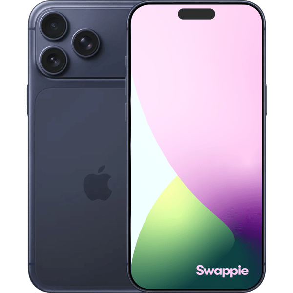 iPhone 17 Pro Max 256GB Deep Blue - Front and back image