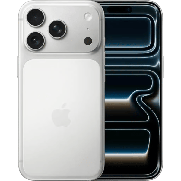 iPhone 17 Pro Max 512GB Silver - Front and back image