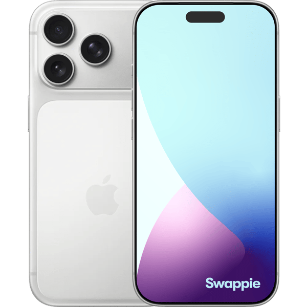 iPhone 17 Pro 512GB Silver - Afbeelding voor en achterkant