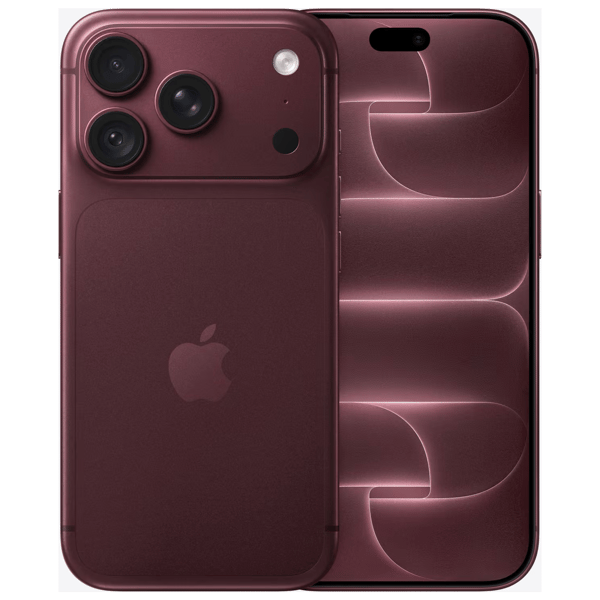 iPhone 18 Pro 2TB Burgundy - Front and back image