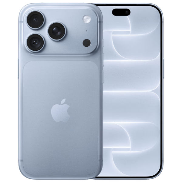 iPhone 18 Pro 2TB Glacier - Etu- ja takakuva