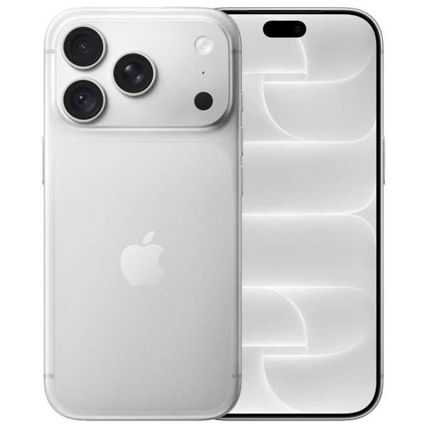 iPhone 18 Pro 256GB Silver - Front and back image