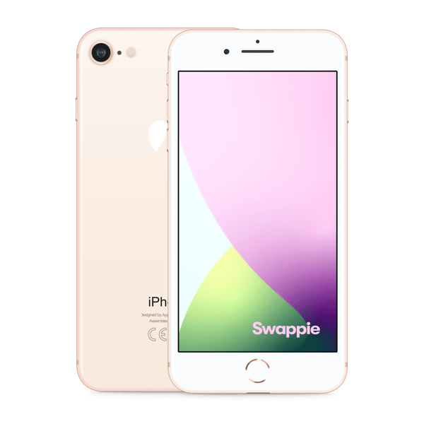 iPhone 8 128GB Gold - Vorder- und Rückseite