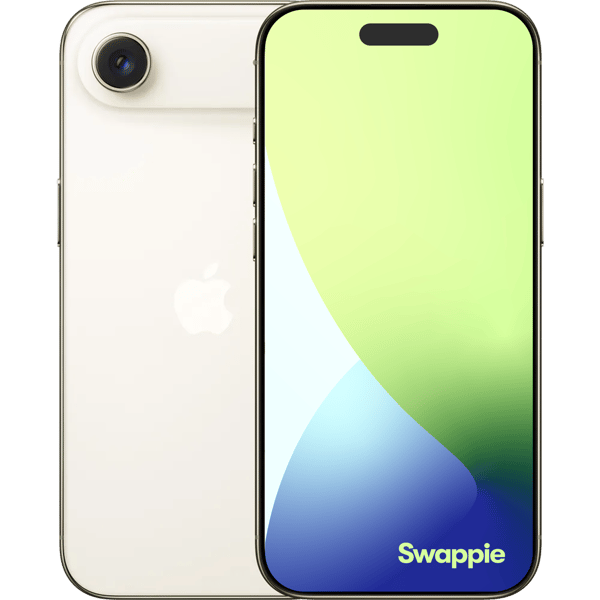 iPhone Air 256GB Light Gold - Afbeelding voor en achterkant