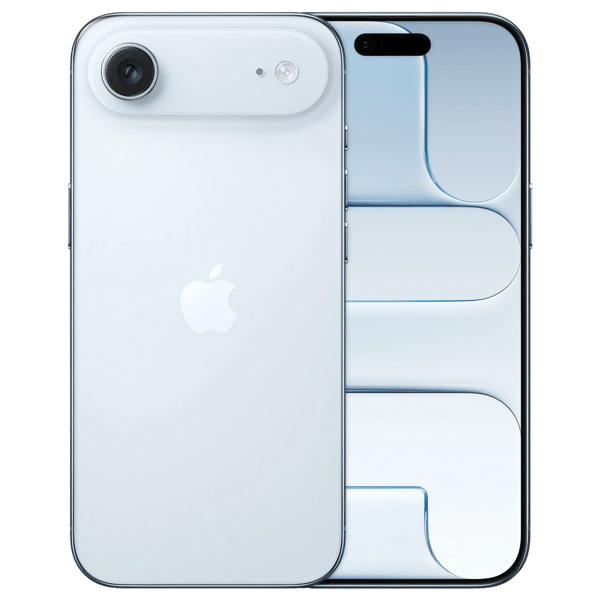 iPhone Air 256GB Sky Blue - Front and back image