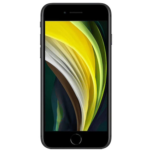 iPhone SE 2020 64GB Black - Front billede