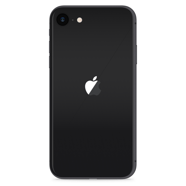 iPhone SE 2022 128GB Midnight - Zadný obrázok