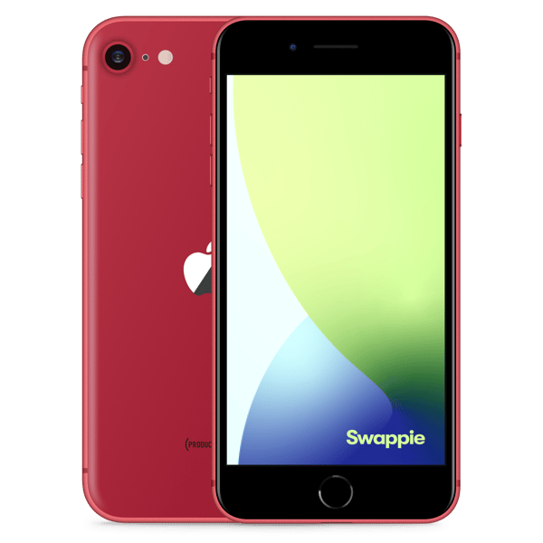 iPhone SE 2022 128GB Red - Fotografie přední a zadní strany