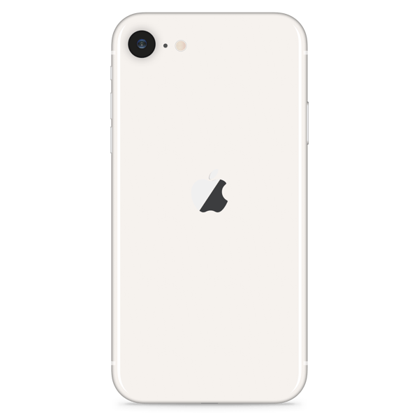 iPhone SE 2022 256GB Starlight - Imagen trasera