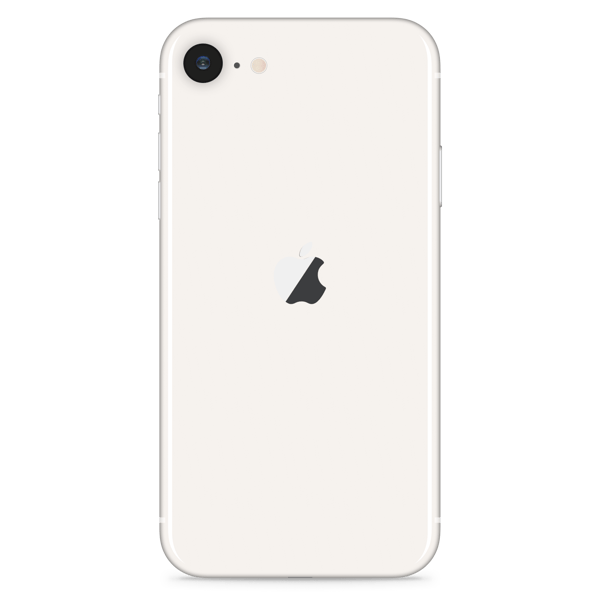 iPhone SE 2022 64GB Starlight - Achterkant