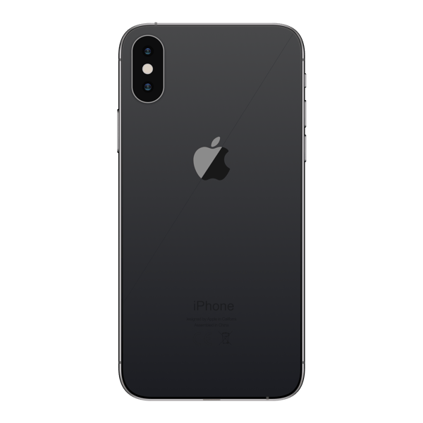 iPhone X 256GB Space Gray - Obraz z tyłu